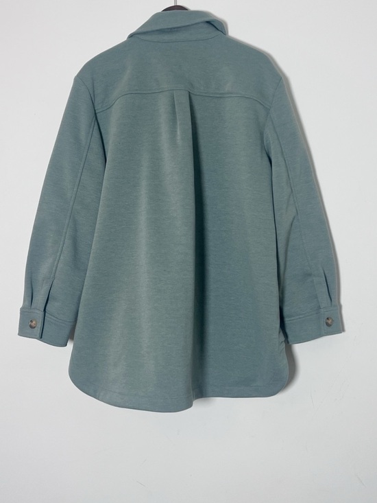 Loft Women’s Green Brushed Shirt Jacket - Picture 4 of 7